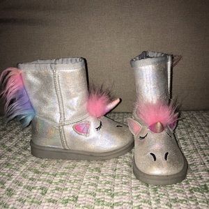 Adorable toddler girl boots